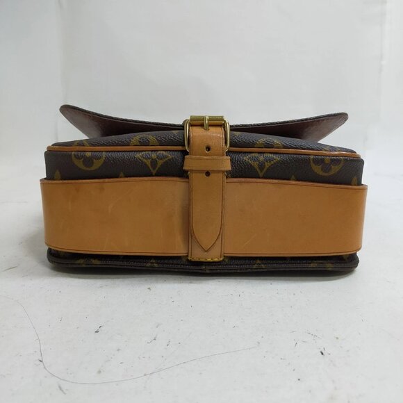 Authentic Louis Vuitton Cartouchiere MM Monogram Shoulder Bag LCMON259-112025 - Picture 5 of 9